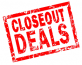 (image for) Closeouts/Overstocks
